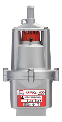 Bomba D'água Submersa Vibratória Anauger 650 5G 127V