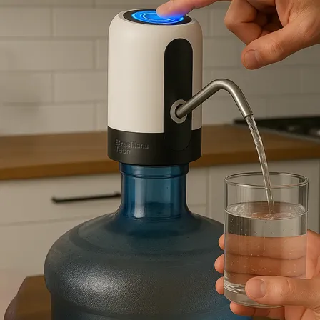 Bomba de Galão Elétrica Brasiliana Tech é boa? Avaliação