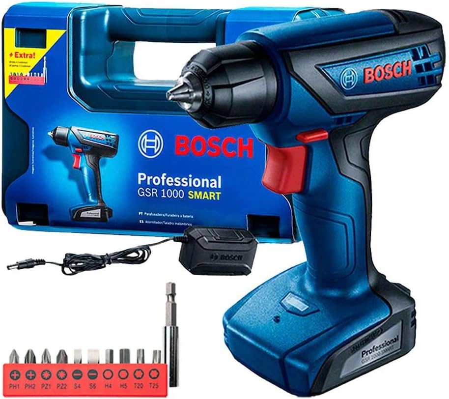 Bosch GSR 1000 Smart: A Parafusadeira e Furadeira Bivolt para Uso Doméstico