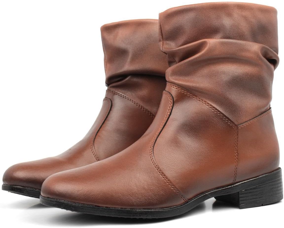 Bota Feminina Cano Curto Sanfonada Margot 209: Conforto e Estilo