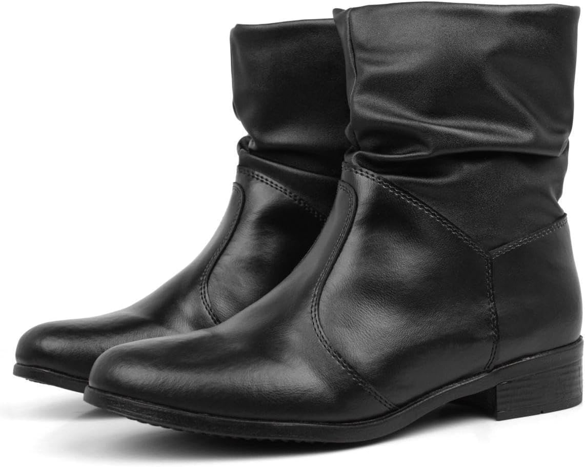Bota Feminina Cano Curto Sanfonada Margot 209: Conforto e Estilo