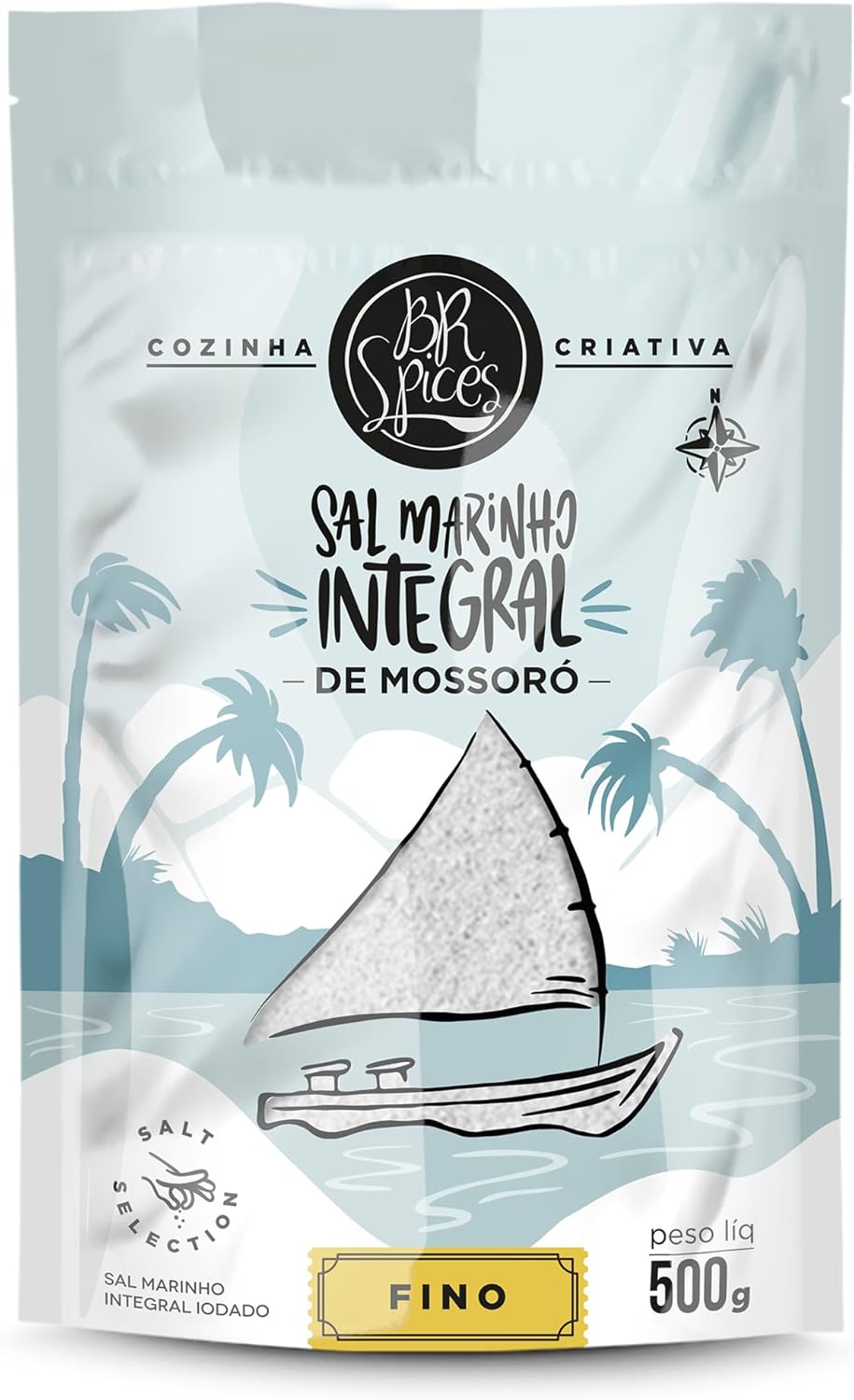Sal Marinho Integral Fino Br Spices Pouch 500g: Vale a pena?