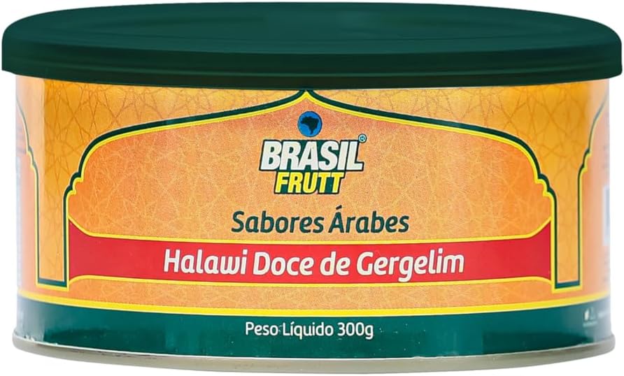 Brasil Frutt Halawi 300g: Doce de Gergelim Tradicional