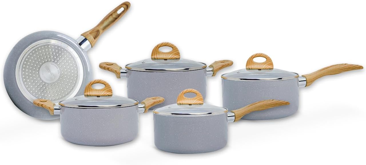 Brinox Ceramic Life Smart Plus: O Jogo de Panelas 5 Peças com Fundo de Indução
