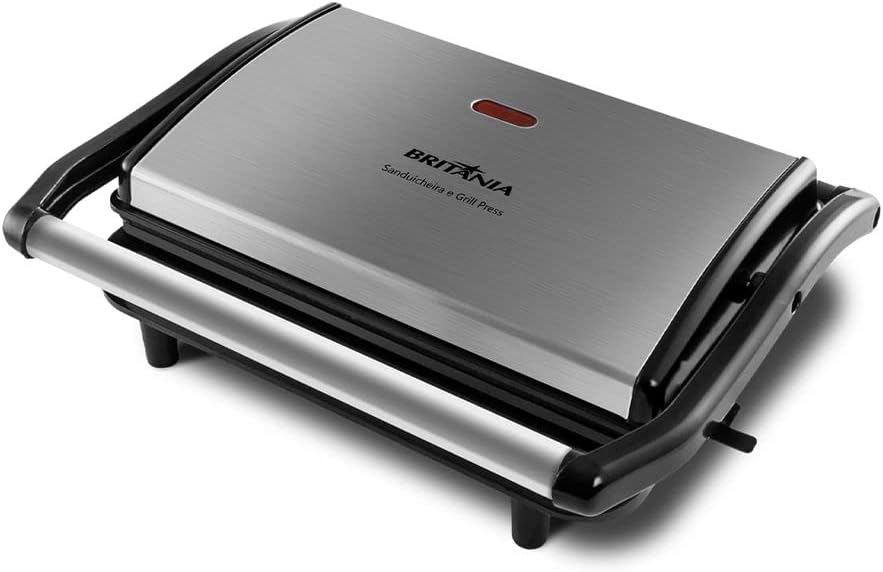 Sanduicheira e Grill Press Britânia BGR27I: Versatilidade e Eficiência