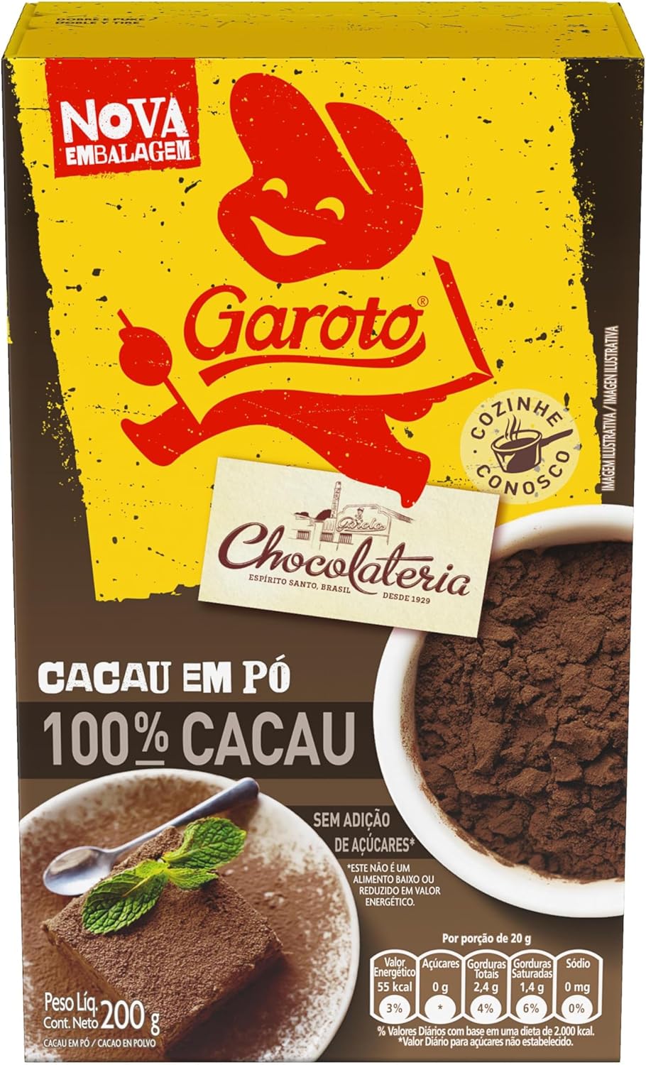 Cacau em Pó Garoto 200g: Vale a pena para suas receitas?