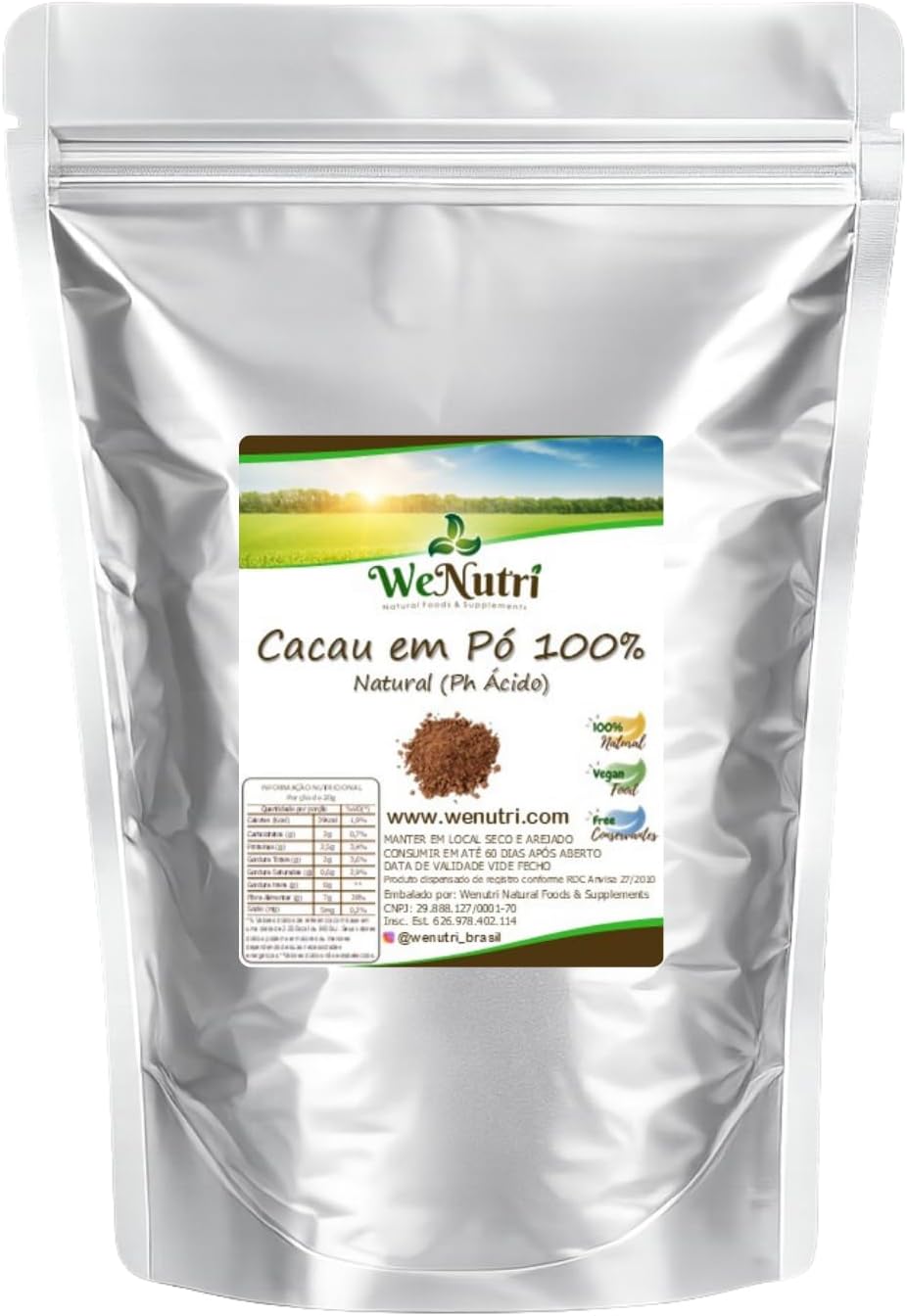 Cacau em Pó Natural 100% 500g Wenutri: Vale a Pena?
