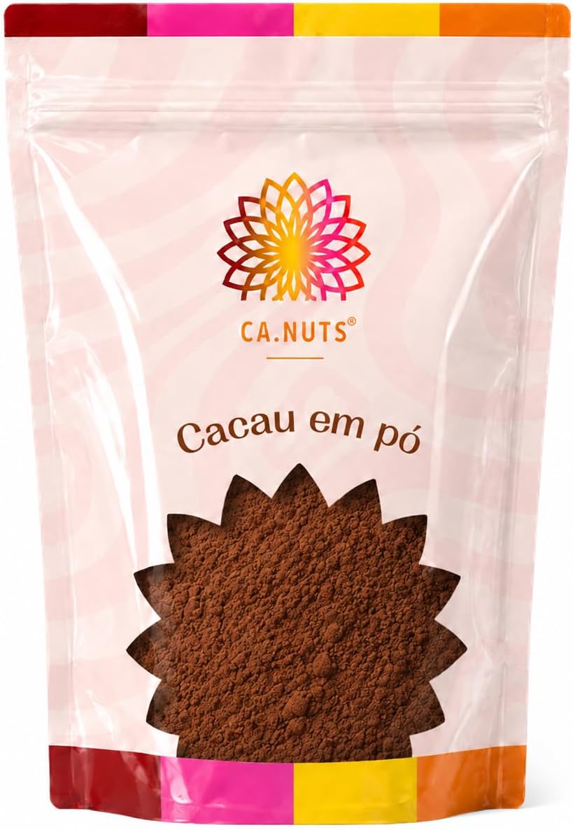 Cacau em Pó Premium Puro Alcalino Ca.Nuts 500g