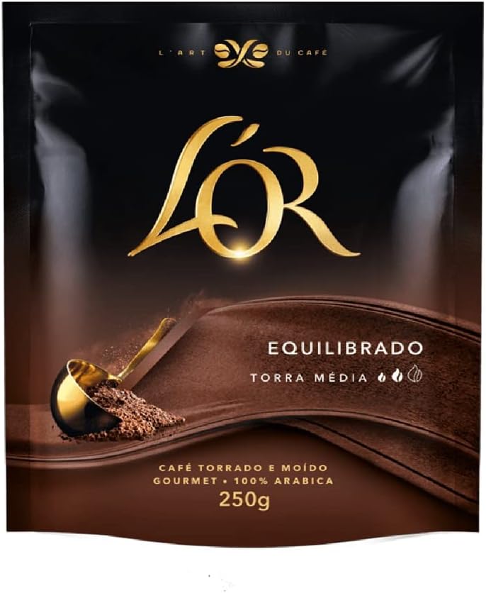 Café L'OR Torrado e Moído Equilibrado 100% Arábica 250g