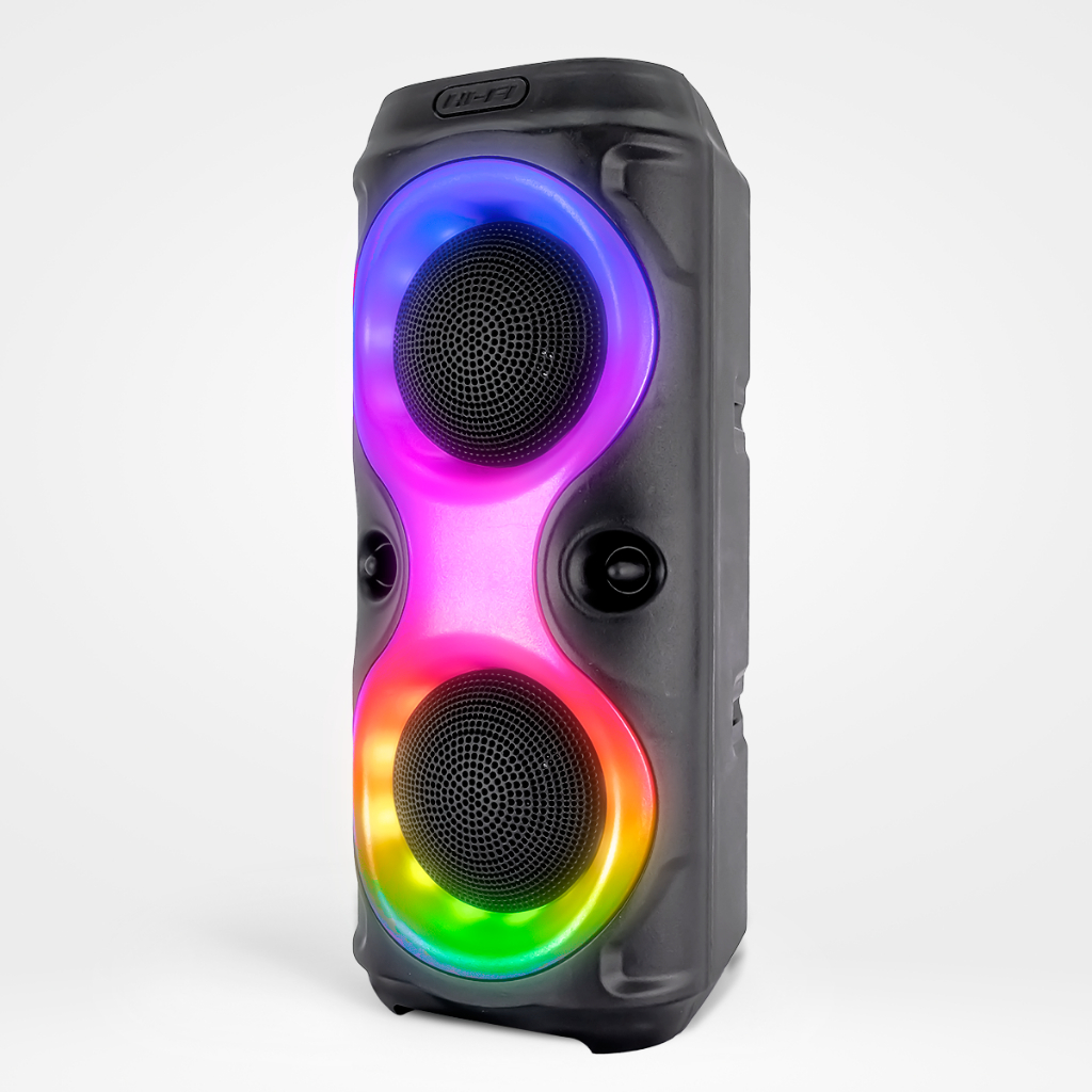 Caixa de Som Bluetooth Portátil Xtrad 30W com LED RGB e Função TWS