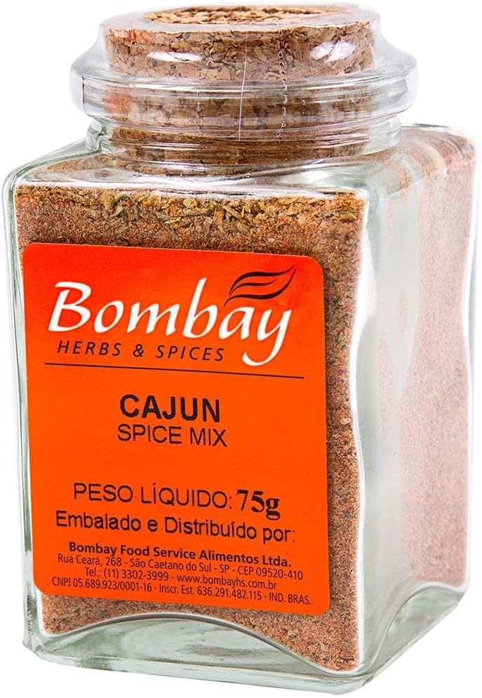 Cajun Spice Mix Bombay 75g: O Tempero da Louisiana na Sua Cozinha