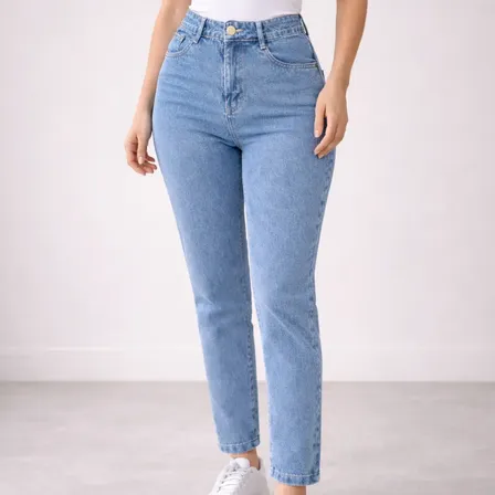 Calça Jeans Mom Stillger Feminina: Estilo Retrô e Conforto em Alta