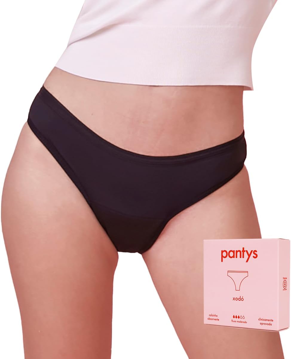 Calcinha Absorvente Pantys Xodó: Conforto para Fluxo Moderado