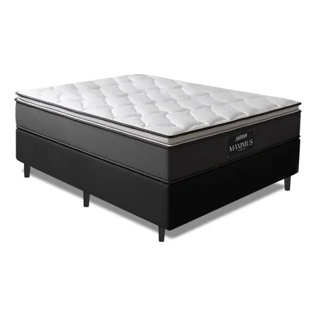 Cama Box Casal Gazin Maximus: Conforto com Molas Ensacadas