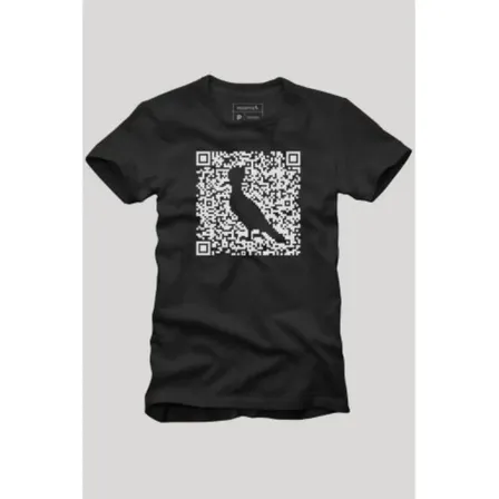 Camiseta Básica Reserva Greenk QR Code: Conforto e Estilo em Alta