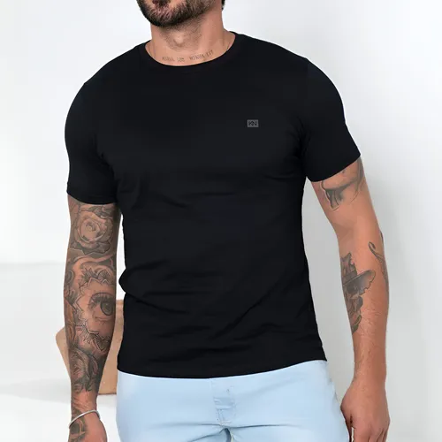 Camiseta Masculina Slim Koenig 100% Algodão