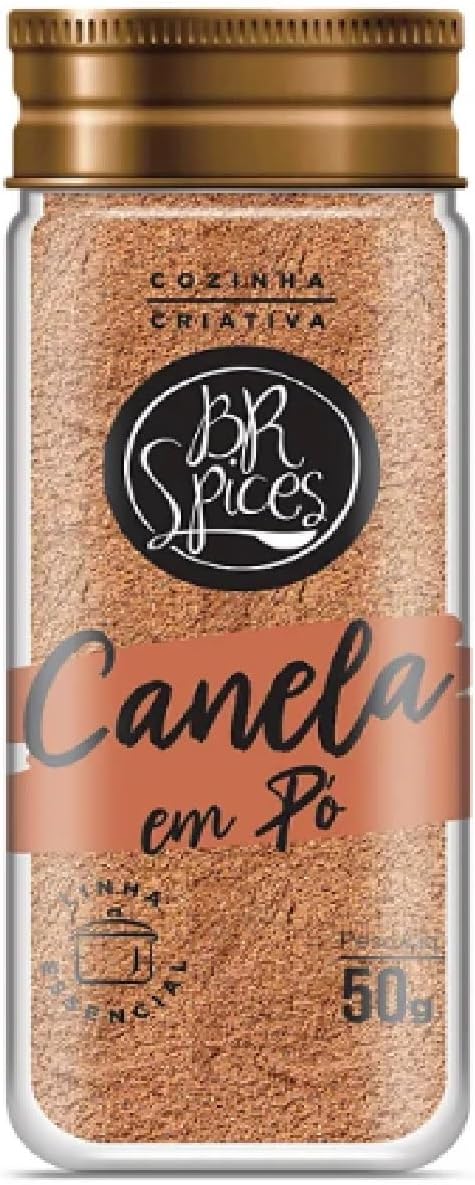 Canela em Pó BR Spices 50g: Especiaria Pura e Selecionada