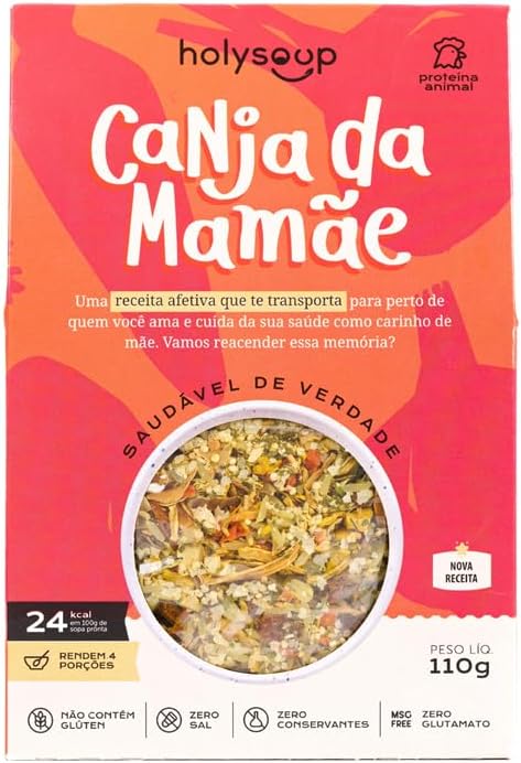 Canja da Mamãe Sem Glúten Holysoup 133g: Vale a Pena?