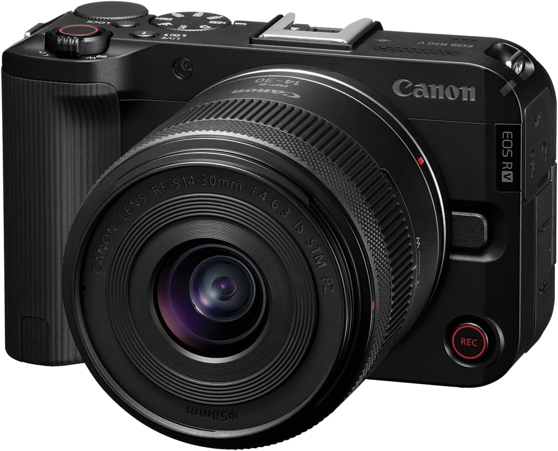Canon EOS R50 com Lente RF-S 14-30mm: A Câmera Ideal para Vlogging