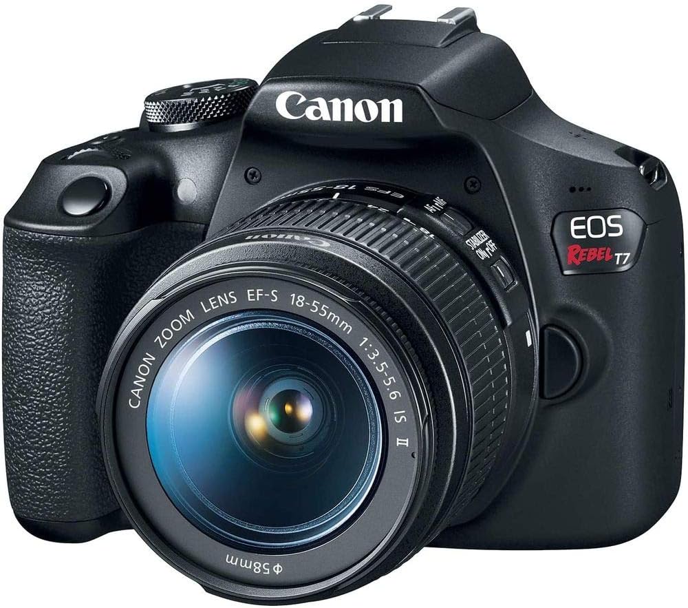 Canon EOS Rebel T7+: Uma DSLR Equilibrada para Iniciantes