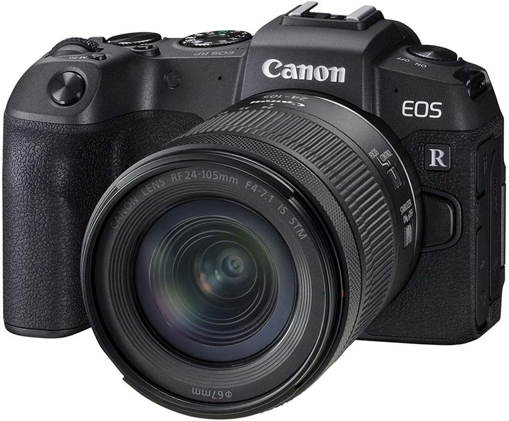 Canon EOS RP: Câmera Mirrorless com Lente 24-105mm em Detalhes