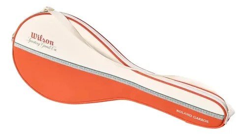 Capa De Raquete De Tênis Branca Wilson Team Roland Garros Branco