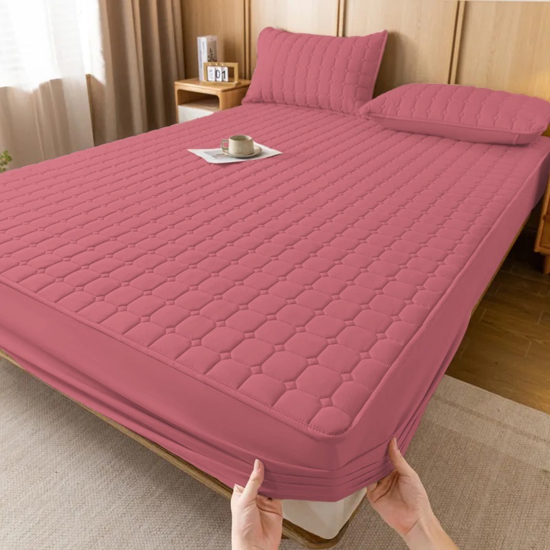 Capa Protetor de Colchão Box Matelado Impermeável em Várias Cores