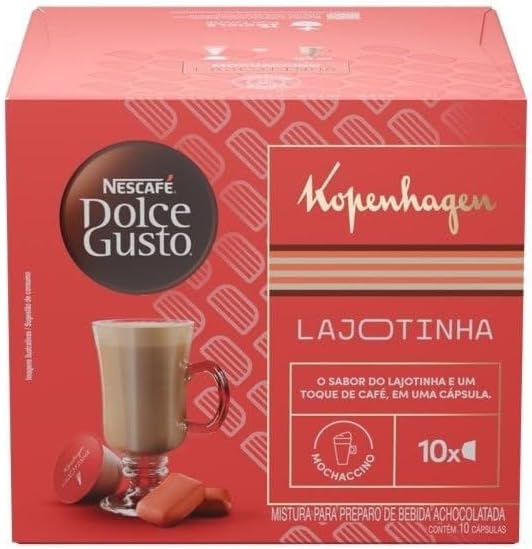 Cápsula de Café Dolce Gusto Kopenhagen Lajotinha - 10 Unidades