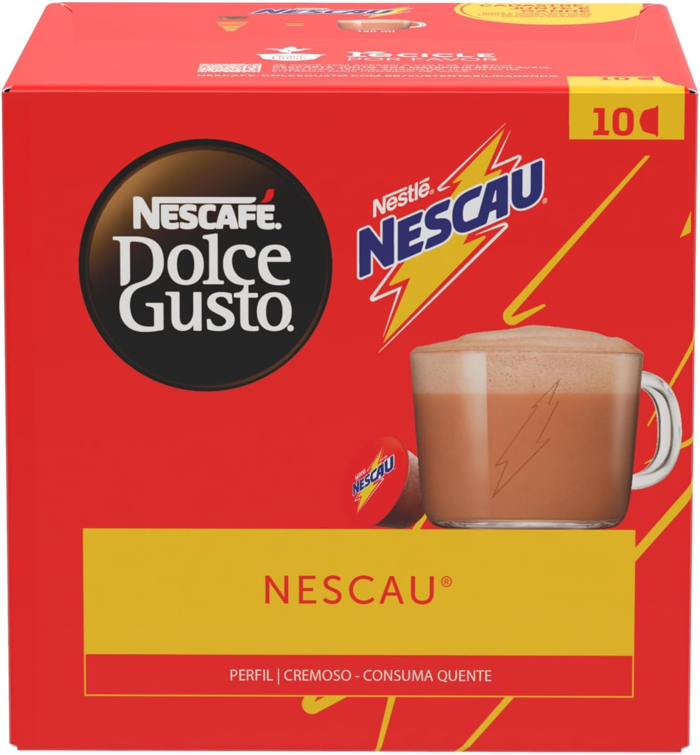 Cápsulas Nescau Dolce Gusto: O Achocolatado Clássico em Versão Prática