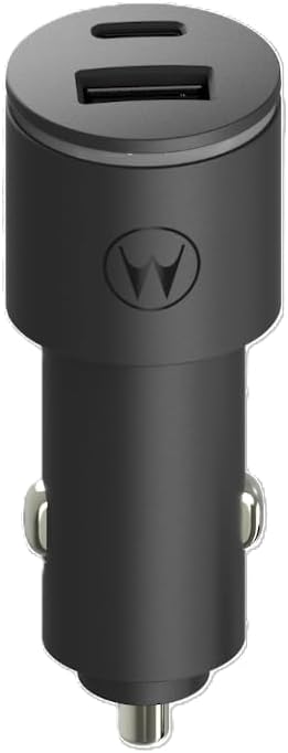 Motorola Turbo Power 45W: Carregador Veicular com Duas Portas