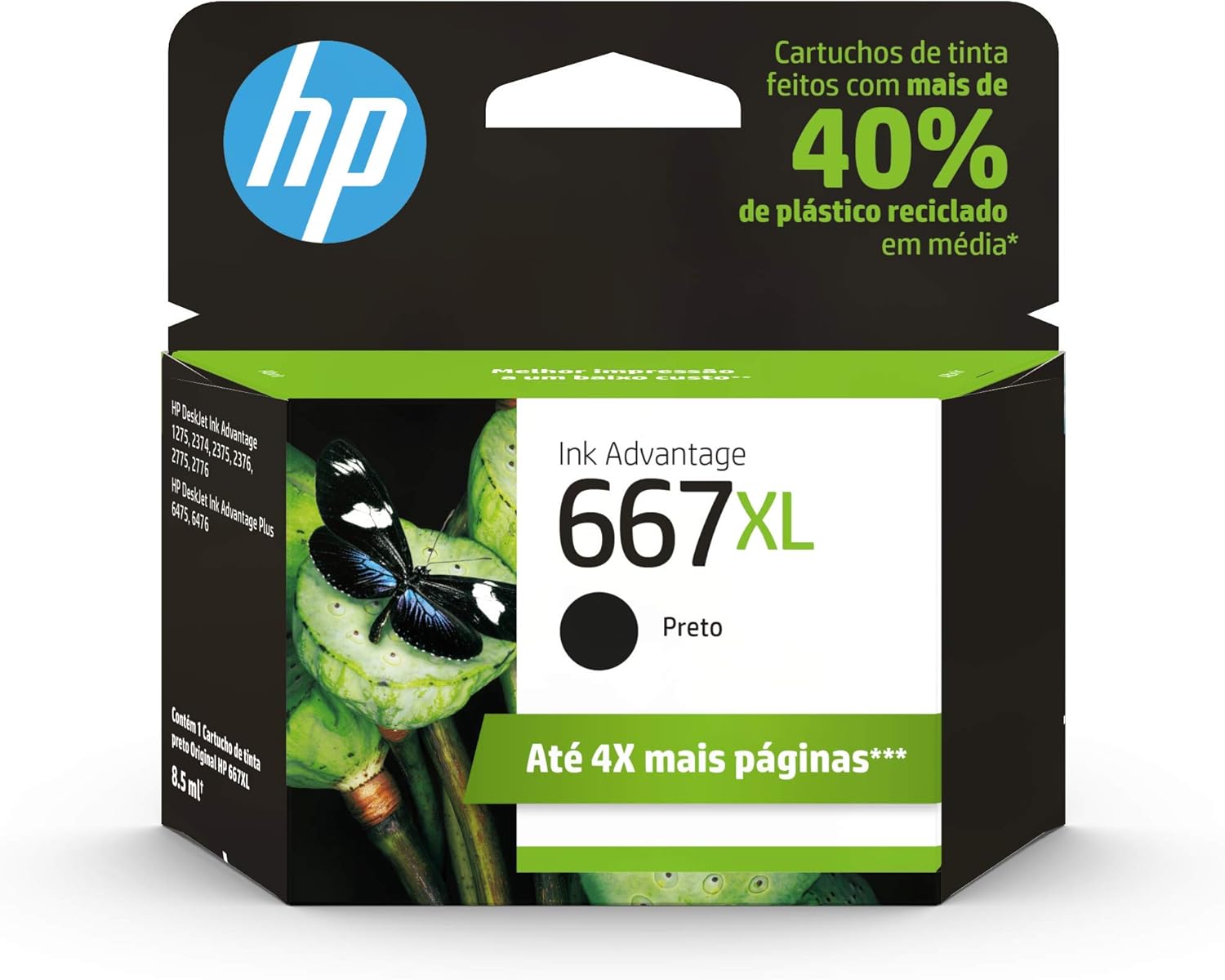 Cartucho HP 667XL Preto Original (3YM81AB): Vale a pena?