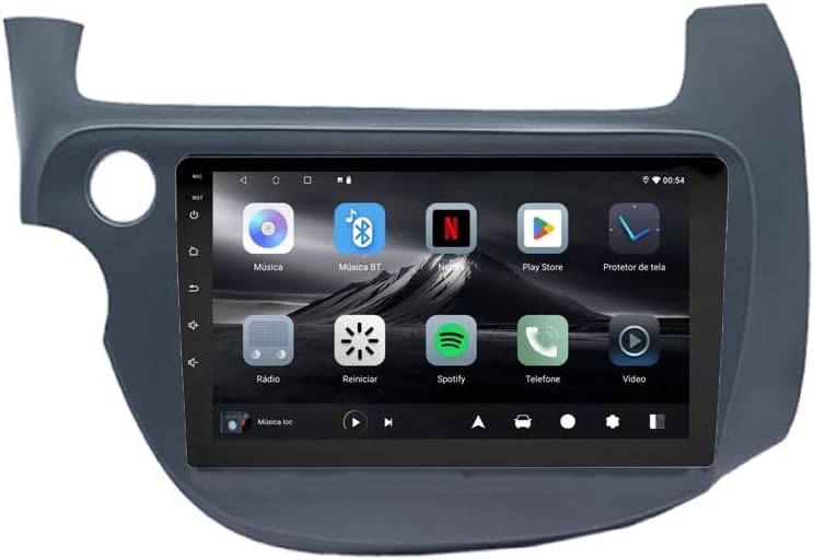 Central Multimídia Adak G2 para Honda Fit (2009-2013) com Tela de 9 Polegadas