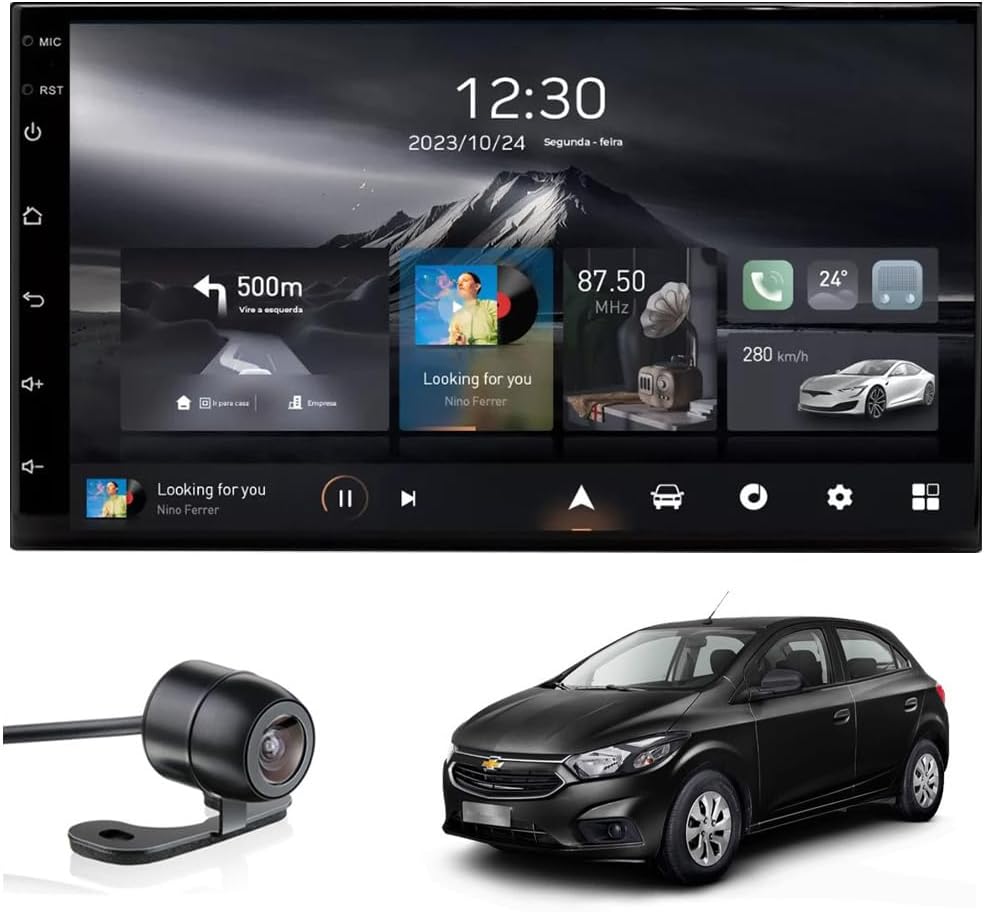 Central Multimídia Adak G2 para Onix e Prisma Joy: Tela QLED e Conectividade