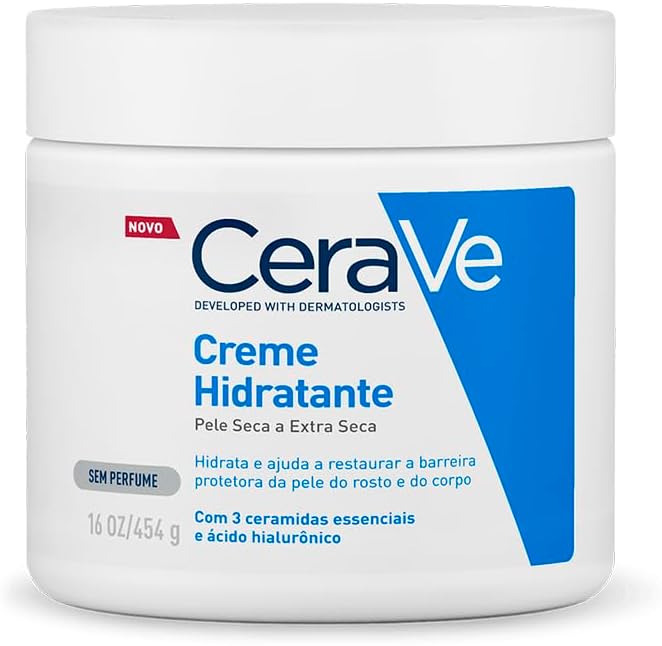 CeraVe Creme Hidratante: Hidratação Profunda para Pele Seca
