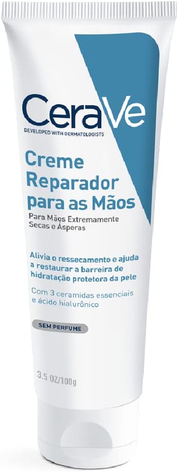 CeraVe Creme Reparador para Mãos: Hidratação Intensa e Restauração