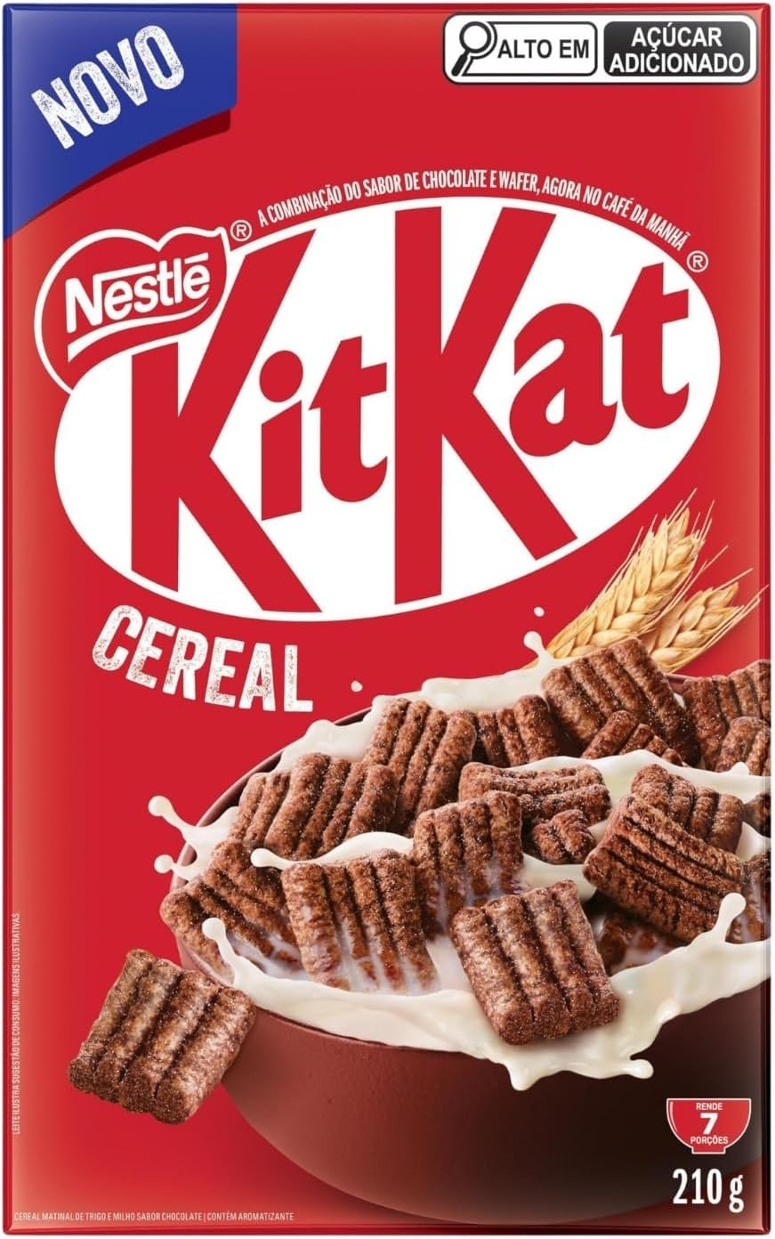 Cereal Matinal KitKat Chocolate Caixa 210g: Vale a pena?
