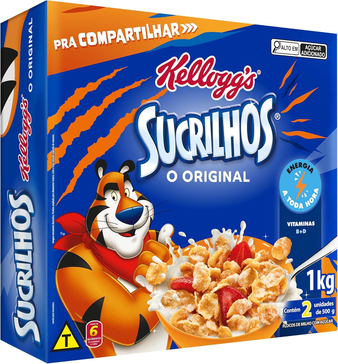 Cereal Sucrilhos Original Kellogg's 1kg: Vale a pena comprar o pacote econômico?