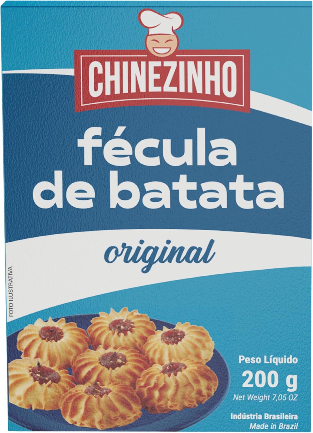 Chinezinho Fécula de Batata 200g: Ideal para Receitas Sem Glúten