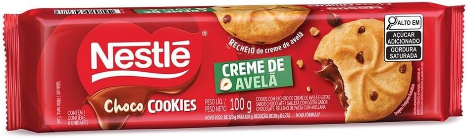 ChocoCookies Nestlé Recheio de Avelã 100g: Vale a Pena?
