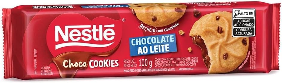 ChocoCookies Nestlé Recheio de Chocolate 100g: Vale a Pena?
