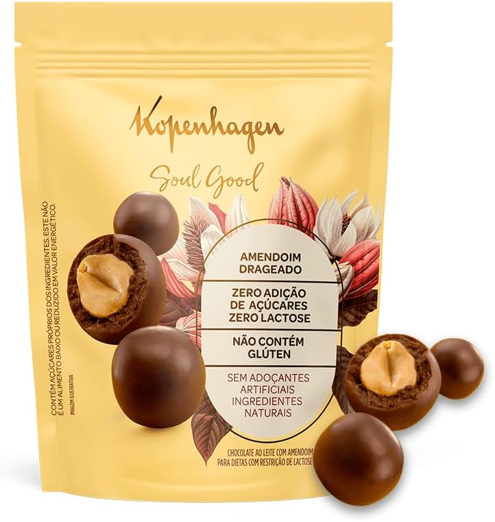 Kopenhagen Amendoim Drageado Soul Good 100g - Vale a pena?