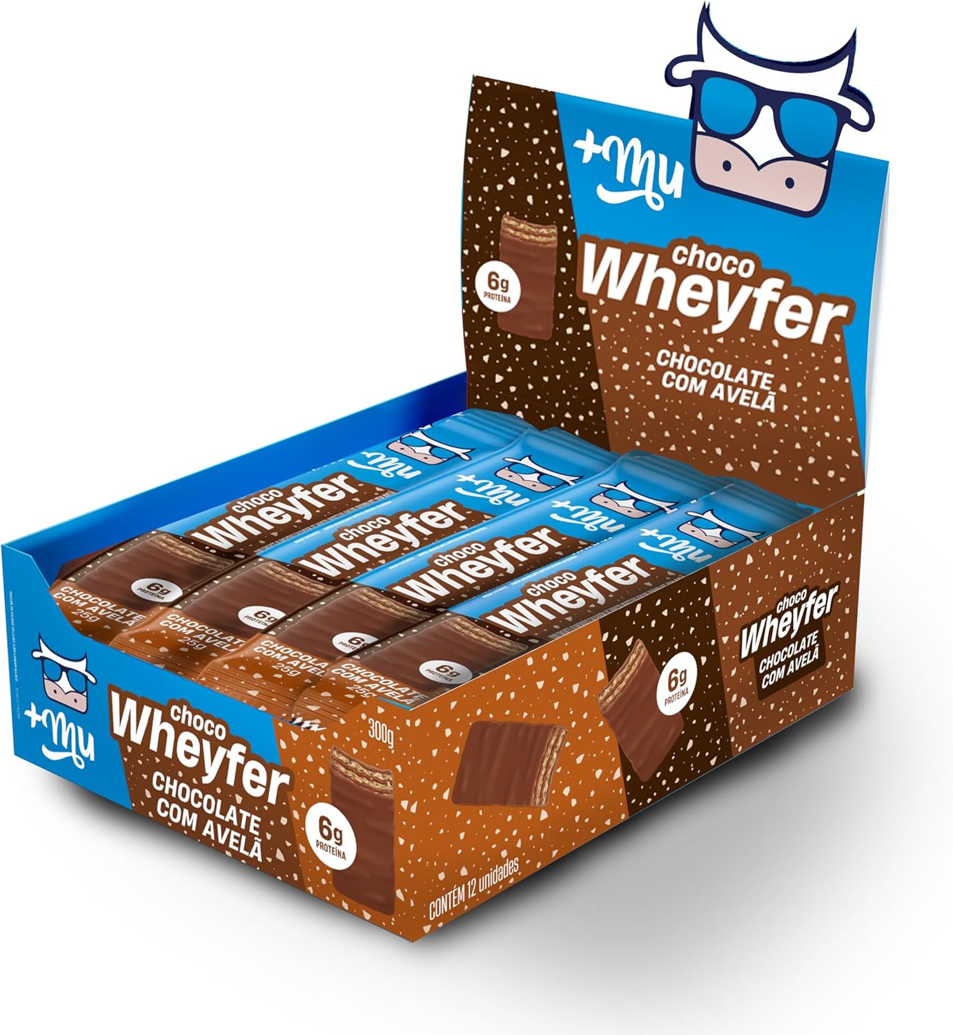 Chocowheyfer Mais Mu: O Wafer Proteico com 6g de Proteína e Zero Açúcar