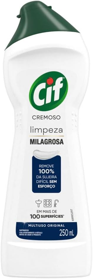 Cif Cremoso Original: Limpeza Profunda e Eficaz para Toda a Casa