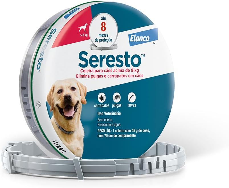 Coleira Seresto para Cães Acima de 8kg: Vale o Investimento?