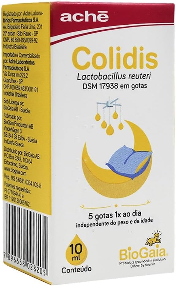 Colidis 10ml: Guia Completo sobre o Lactobacillus Reuteri para Bebês