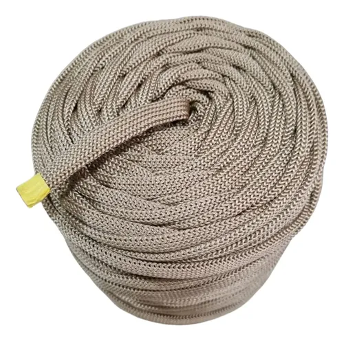 Corda Chata 10mm Rolo 1kg 80m Media P/ Móveis, Externo