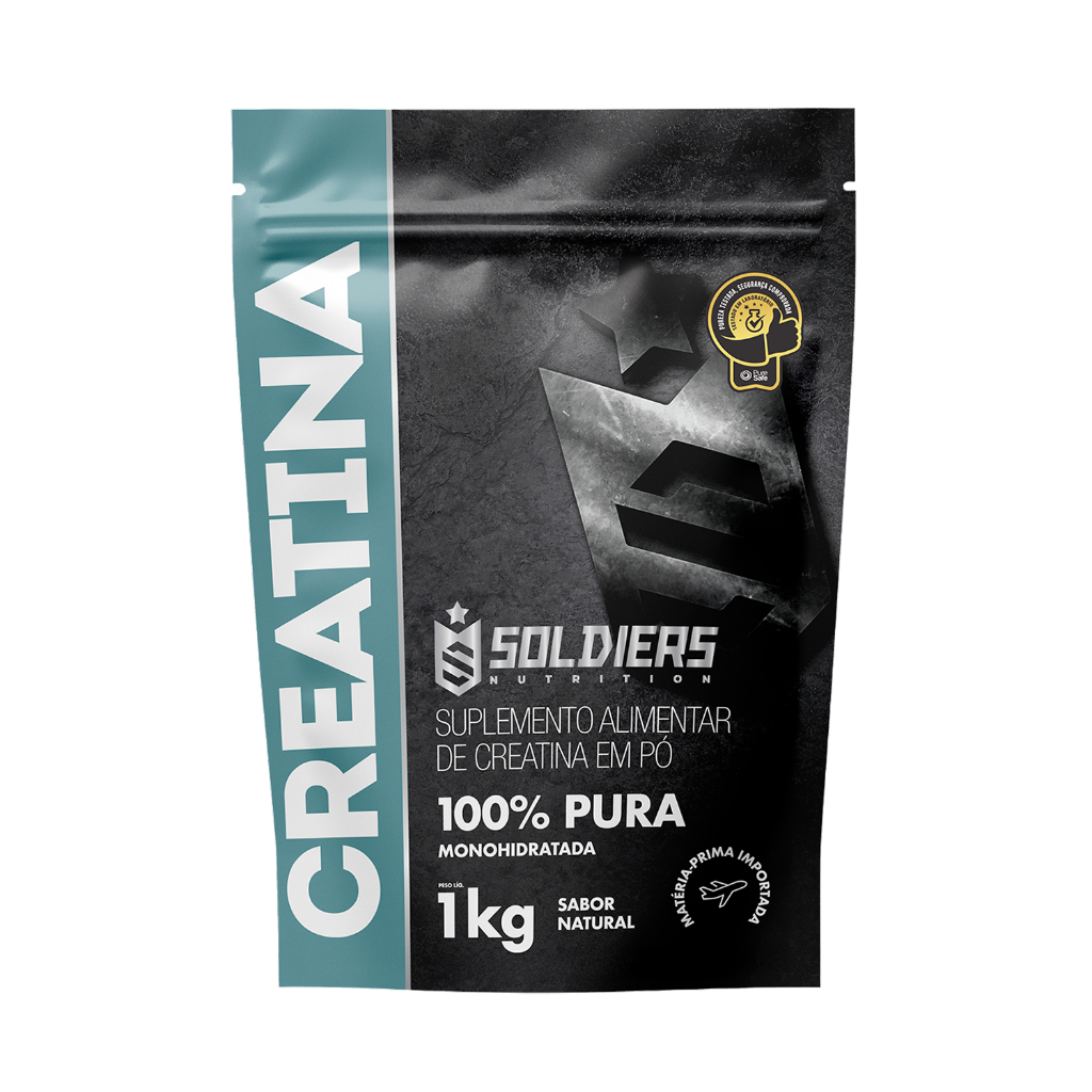 Creatina Monohidratada 100% Pura - Soldiers Nutrition