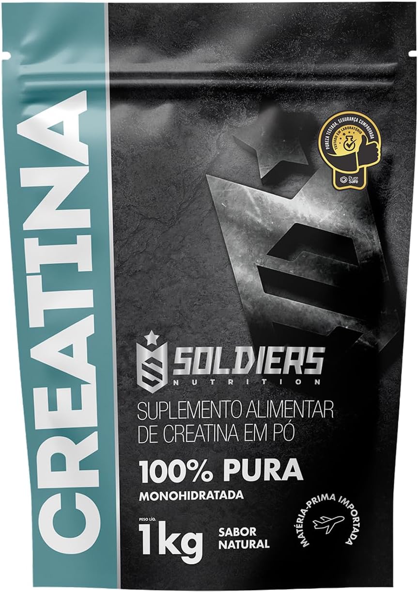Creatina Monohidratada Soldiers Nutrition 1Kg: Vale a Pena?