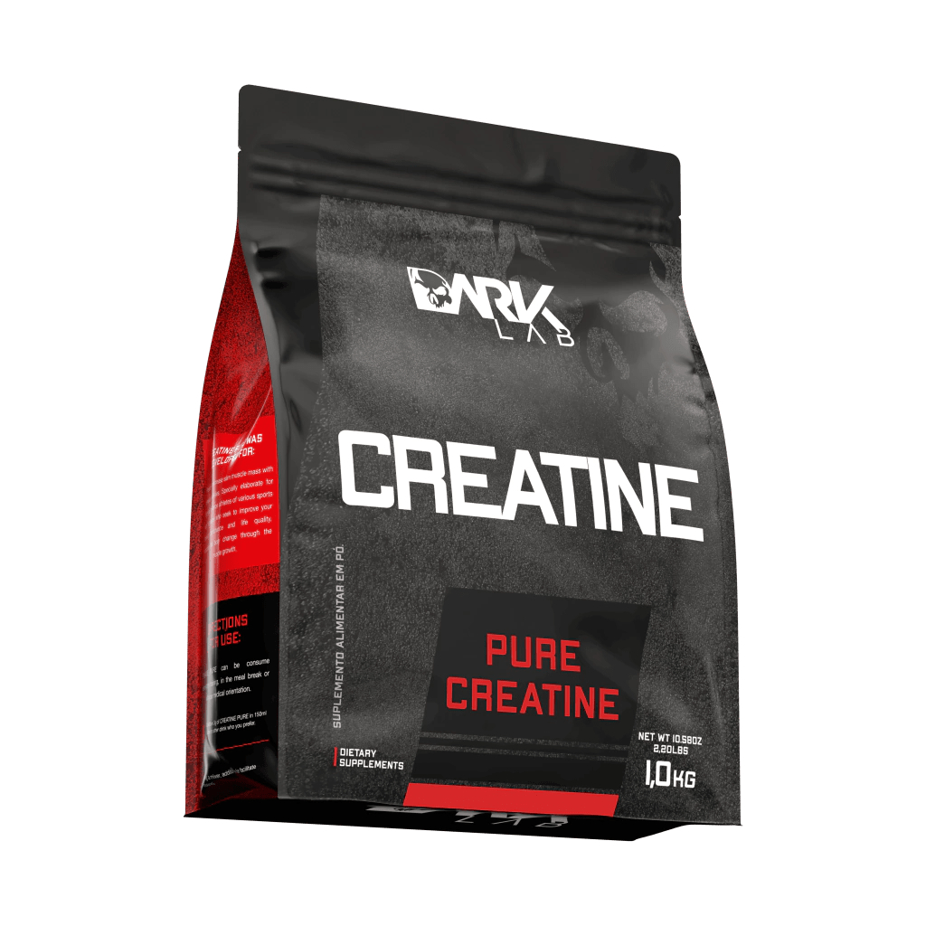 Creatina Monohidratada Pura Dark Lab 1kg, 500g e 300g