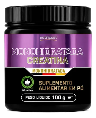 Creatina Roxa Nutricost 100% Pura 100g Promoção Pura